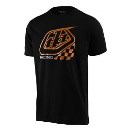 Jersey Troy Lee Designs M/C Precision 2.0 Checkers Tee Black