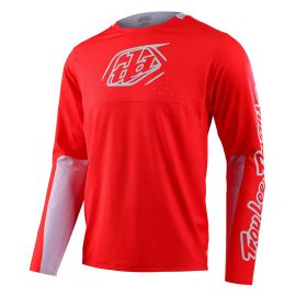 Jersey M/L Troy Lee Designs Sprint Icon Race Red
