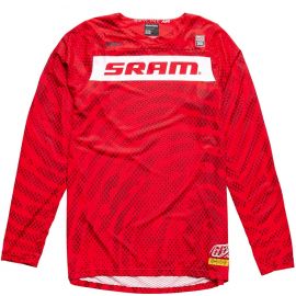 Jersey M/L Troy Lee Designs Skyline Air SRAM Roots Fiery Red