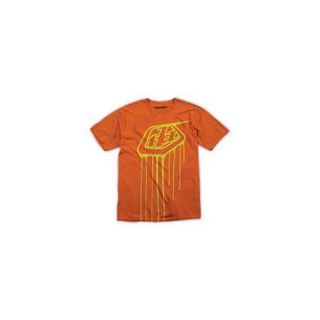 T-Shirt Kid Troy Lee Designs Shield Drip Orange