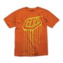 T-Shirt Kid Troy Lee Designs Shield Drip Orange