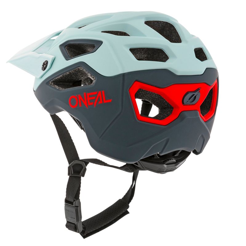 Casco Open Face MTB ONeal Pike SOLID Blue/Red - Danger Zone Bike
