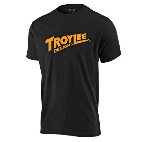 T-shirt Troy Lee Designs Youth Sleeve Tee Voltage nera