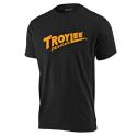 T-shirt Troy Lee Designs Youth Sleeve Tee Voltage nera